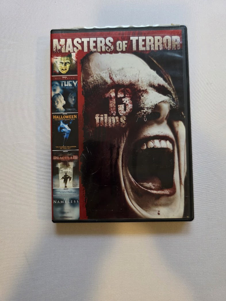 Echo Bridge Masters of Terror 13 Films DVD Box Set Horror Lambert Ironside