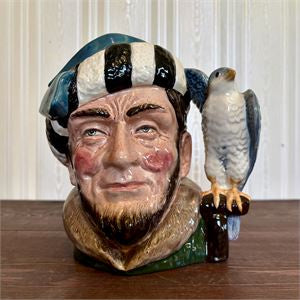 Royal Doulton The Falconer Large Character Jug D6533 7" England