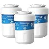 3 PACK Waterdrop WD-F13 Replacement for GE® MWF®, SmartWater® MWFP, MWFINT, MWFA, GWF, HDX FMG-1, Kenmore® 9991, GSE25GSHECSS, WFC1201 Water Filter, 3 Pack