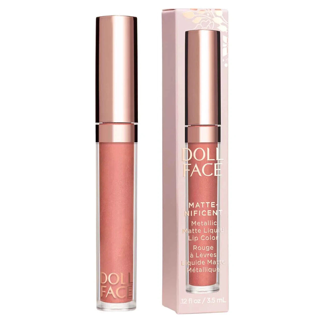 Doll Face Matte-nificent Metallic Matte Liquid Lip Color, You Choose