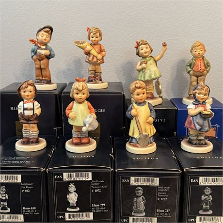 Goebel Hummel Membership Club Figurines w/ Boxes