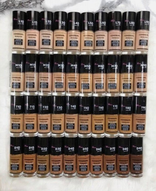 Lot of 130 COVERGIRL-TruBlend Liquid Foundation Retail Value $1266
