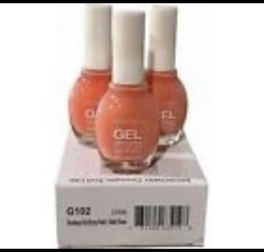 Lot Broadway Nails*Gel Nail Polish 96 Boxes-3 polishes per box-Value $720