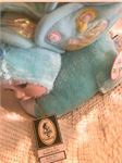 Geppeddo Cuddle Kids "Brecken Butterfly" Baby Doll Porcelain Face Plush 2003 PRE OWNED IN BOX