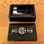 Mother of Pearl Inlay Black Lacquer Box