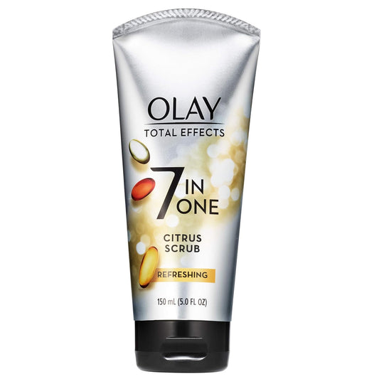 19-Facial Cleanser by Olay Total Effects Refreshing Citrus Scrub Face Cleanser, 5 Ounce