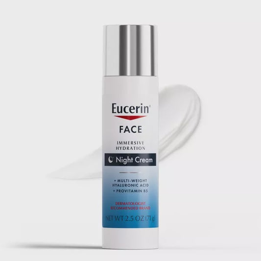 Eucerin Face Immersive Hydration Night Cream 2.5 fl oz