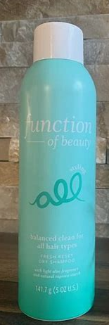 FUNCTION OF BEAUTYFRESH RESET DRY SHAMPOO 5 OZ.NEW