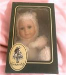 Geppeddo Cuddle Kids "Belinda Butterfly" Porcelain Face 2002 Retired PRE OWNED IN BOX