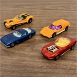 Vintage Lesney Matchbox Superfast Diecast Cars, Lot of 4