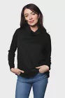 Women's Long Sleeves Cowl Neck Solid Top Black or Pink