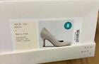 A New Day Women's Size 8 JEN Heels White Dress Shoes Closed Toe  New in Box Color White