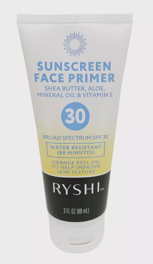 RYSHI Sunscreen-Face Primer Lotion SPF 30 3.4 oz