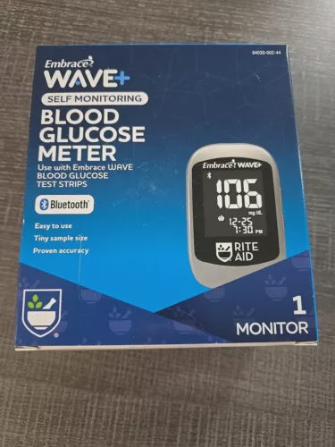 Embrace Wave +Glucometer