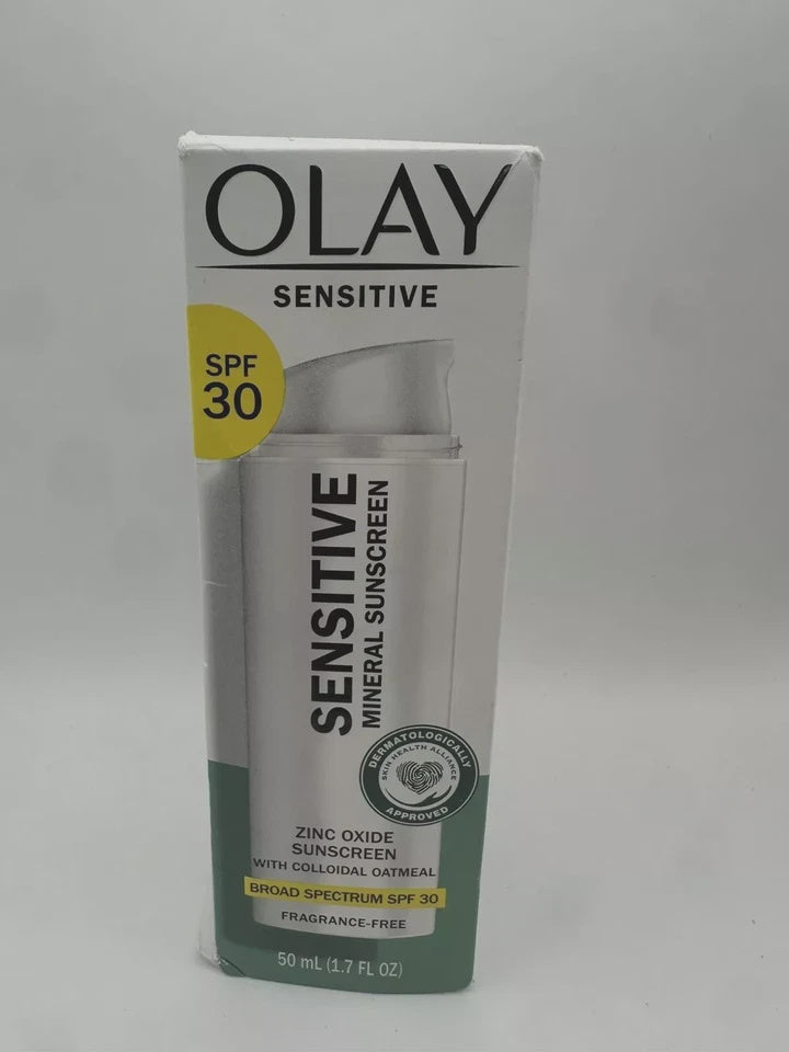 10-Olay Sensitive sunscreen SPF 30 1.7 fl oz Expired