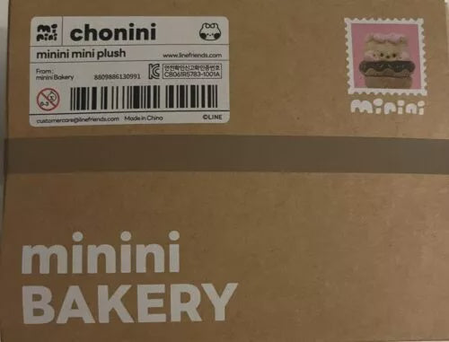 BT21 Chonini Mini I Mini Plush Mini I Bakery Line Friends Brand New